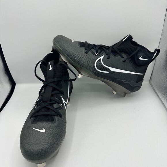 Nike Alpha Huarache NXT Metal Baseball Cleats DJ6517-010 size 9,9.5,10.5,11.5,13 - Picture 1 of 5